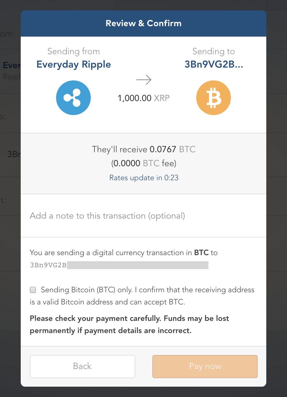 how to send bitcoin on crypto.com
